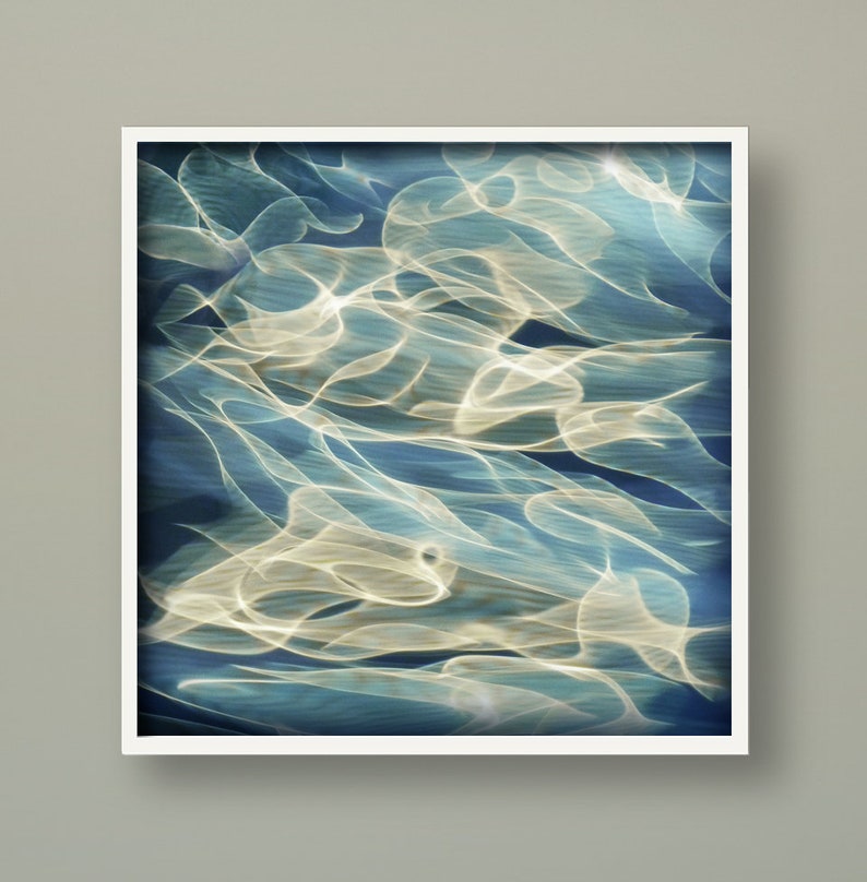 Water Abstract H2O 61 photo print unframed, various sizes image 6