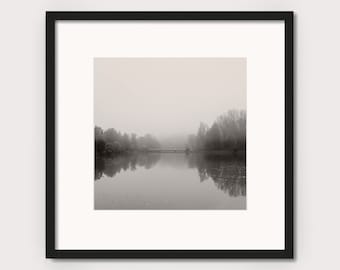 Art photography "QUIET RIVER" - photo print unframed or canvas print, various sizes