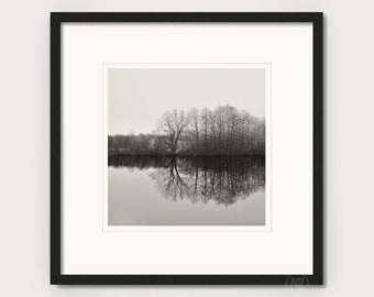 Art photography "LAKE SHORE" - photo print unframed or canvas print, various sizes