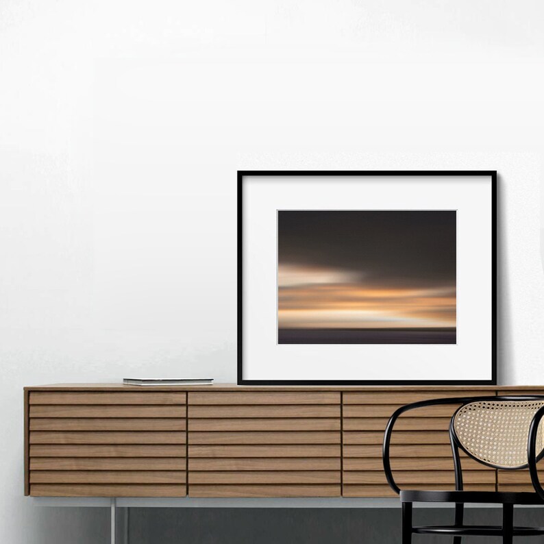 Abstract landscape in golden tones | minimalist photographic art | DREAMSCAPE #14 image 4