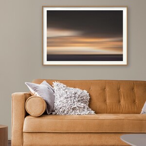 Abstract landscape in golden tones | minimalist photographic art | DREAMSCAPE #14 image 5
