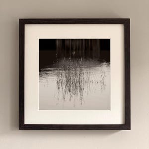 Art photography LINES ON WATER - photo print unframed or canvas print, various sizes