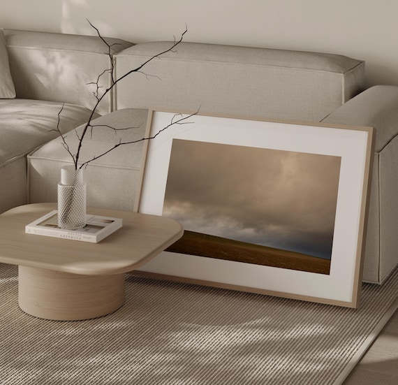 Kunstfotografie AUTUMN STORM - Landschaftsfotografie, atmosphärische Wandkunst - Fotoabzug ungerahmt oder Leinwandbild, verschiedene Größen