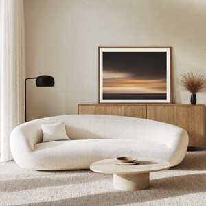 Abstract landscape in golden tones | minimalist photographic art | DREAMSCAPE #14 image 2