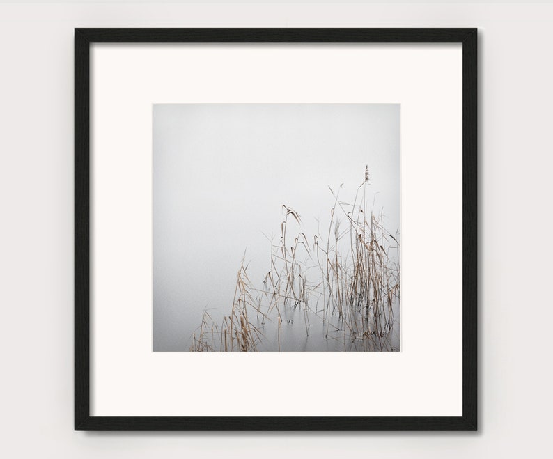 Art photography GREY JANUARY photo print unframed or canvas print, various sizes image 2