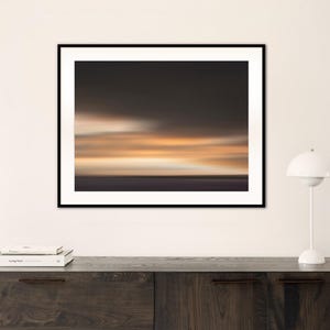 Abstract landscape in golden tones | minimalist photographic art | DREAMSCAPE #14 image 3