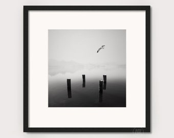 Art photography "CALM LAKE" - photo print unframed or canvas print, various sizes