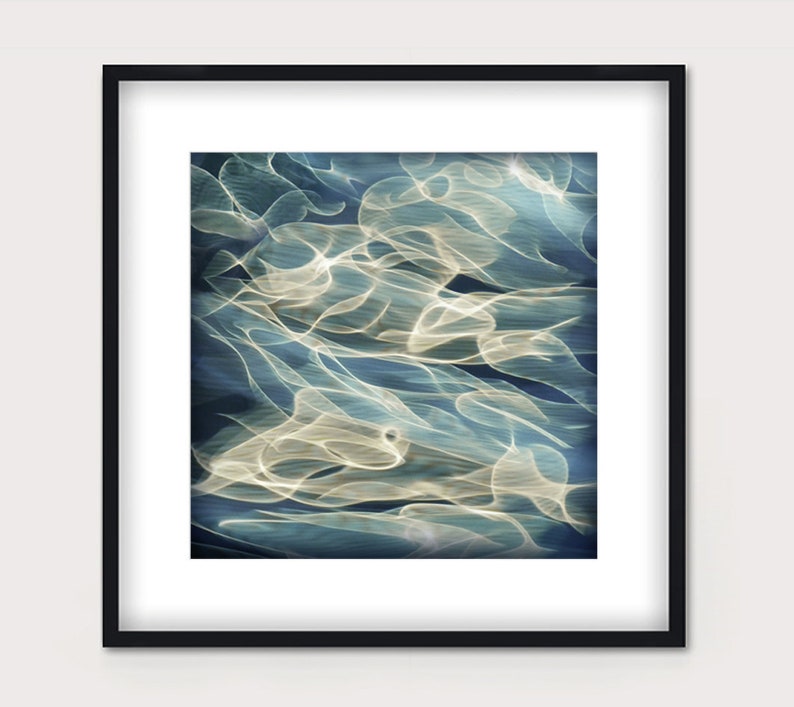 Water Abstract H2O 61 photo print unframed, various sizes image 2