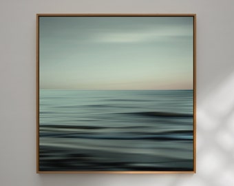 Canvas picture "WAVES OF CALM" - 60 x 60 cm