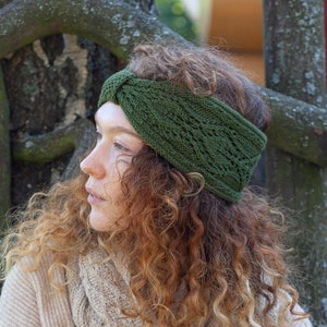 PDF - Reversible Double Layer Headband - Headband Forestiere Knitting Pattern - Instant download