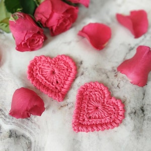 PDF - Crochet heart pattern. Valentine&#39;s day decor. Heart ornament. Valentine&#39;s DIY gift.