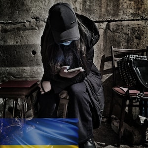 Ukraine. War. The horror of the Russian world in Ukraine This image reflects real events taking place in Ukraine This is an Electronic File.