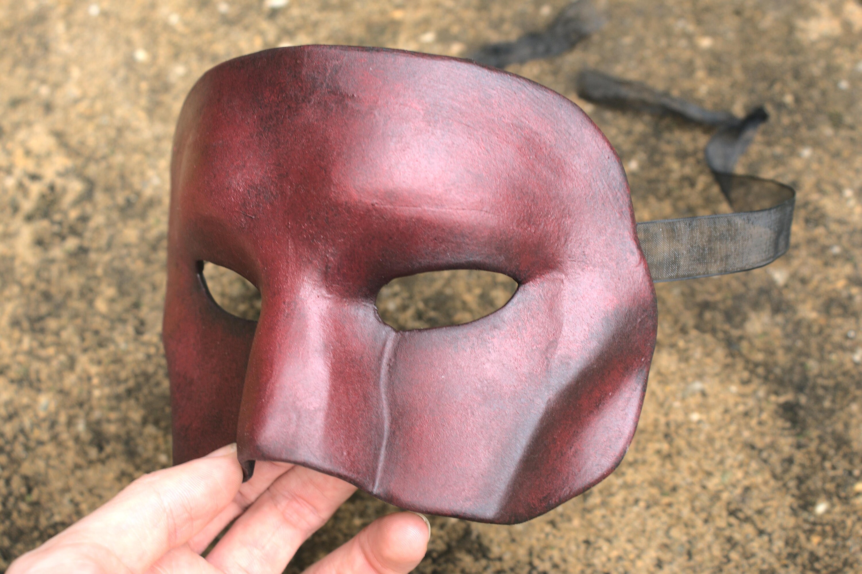 Masquerade Full Face Mask Foam Digital Pattern for Parties Etsy Australia