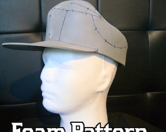 Hat Cap Foam Pattern | For Cosplays, Costumes, Parties