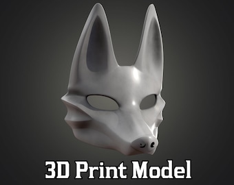 Modèle d'impression 3D Anubis et masque de chien mascarade | Cosplays, Déguisements, objet graphique, Fêtes, Boules, Costume de fourrure, Therian, Halloween