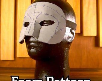 Motif en mousse pour masque de mascarade | Accessoire de costume, cosplays, fête, accessoire visage et tête, bal, opéra, théâtre de carnaval Modèle artistique artisanal