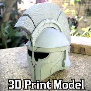 Halo Helmet Belos Heran Spartan 3D Model Print Files | Reach / 3 | Cosplay, Costume, Armour, Suit, Greek, Roman, Sparta, Mjolnir, Video Game