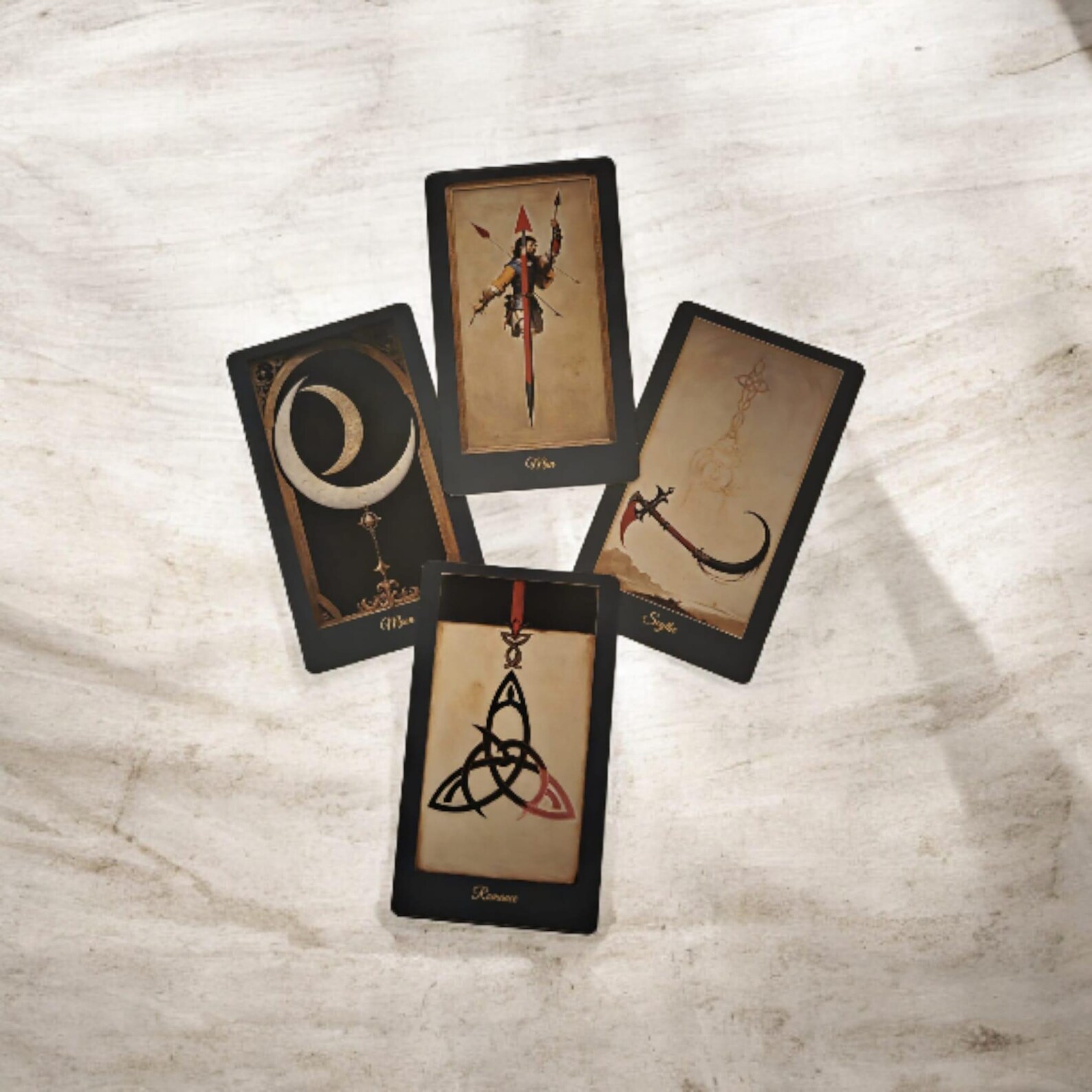 Orcaleo Ritual Witch Runes Oracle Deck – 13 Card Divination Set | Intuitive Witchcraft ...