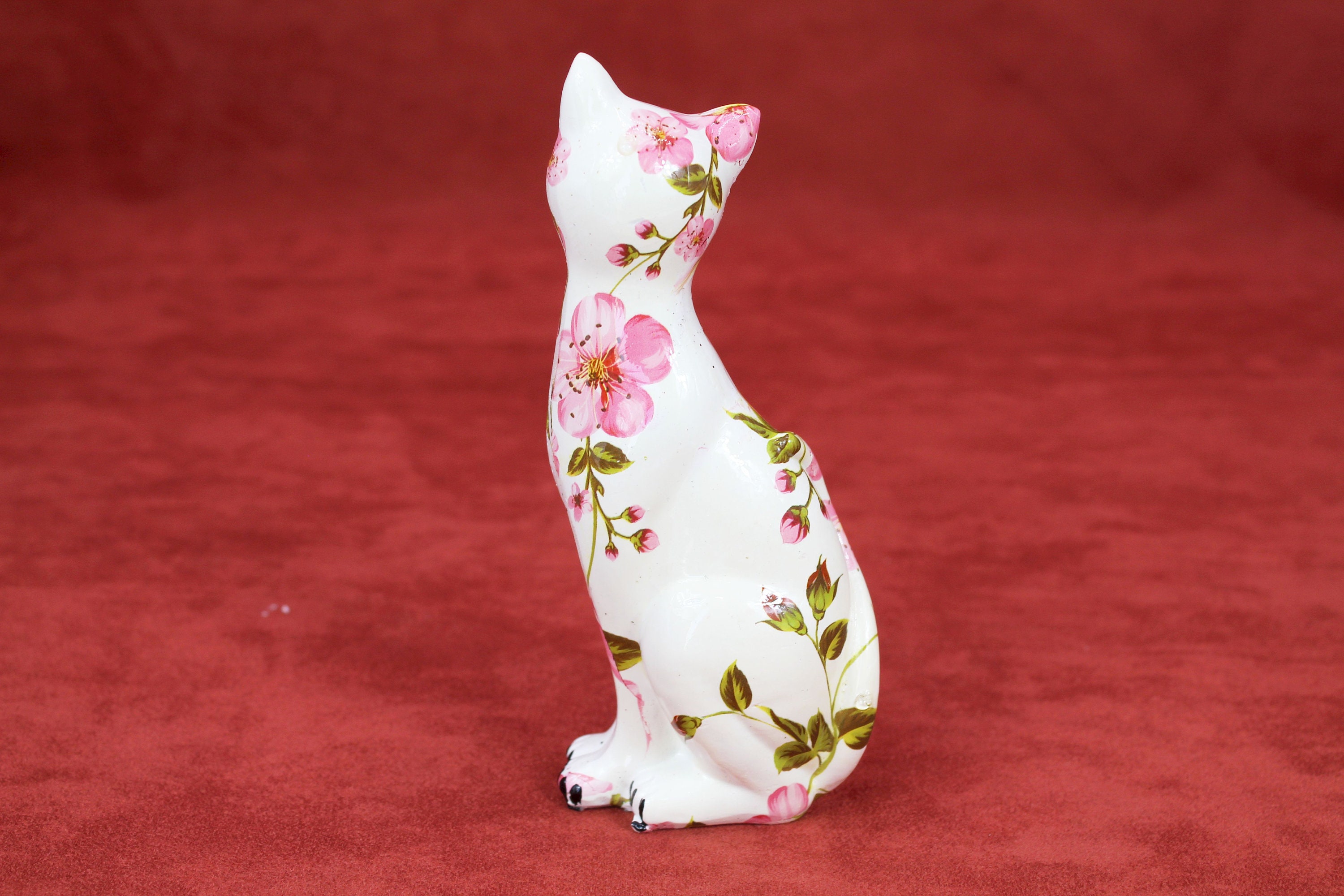 Kittens Figurine kitty Cat Home Décor Resin Siamese Etsy