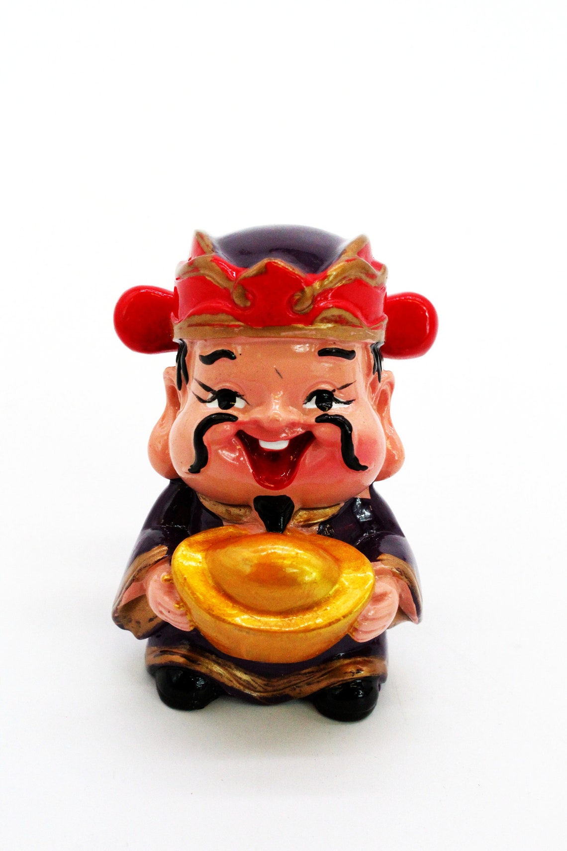 Miniature Chinese Luck Charms Set of 5 Collectible Statues Etsy