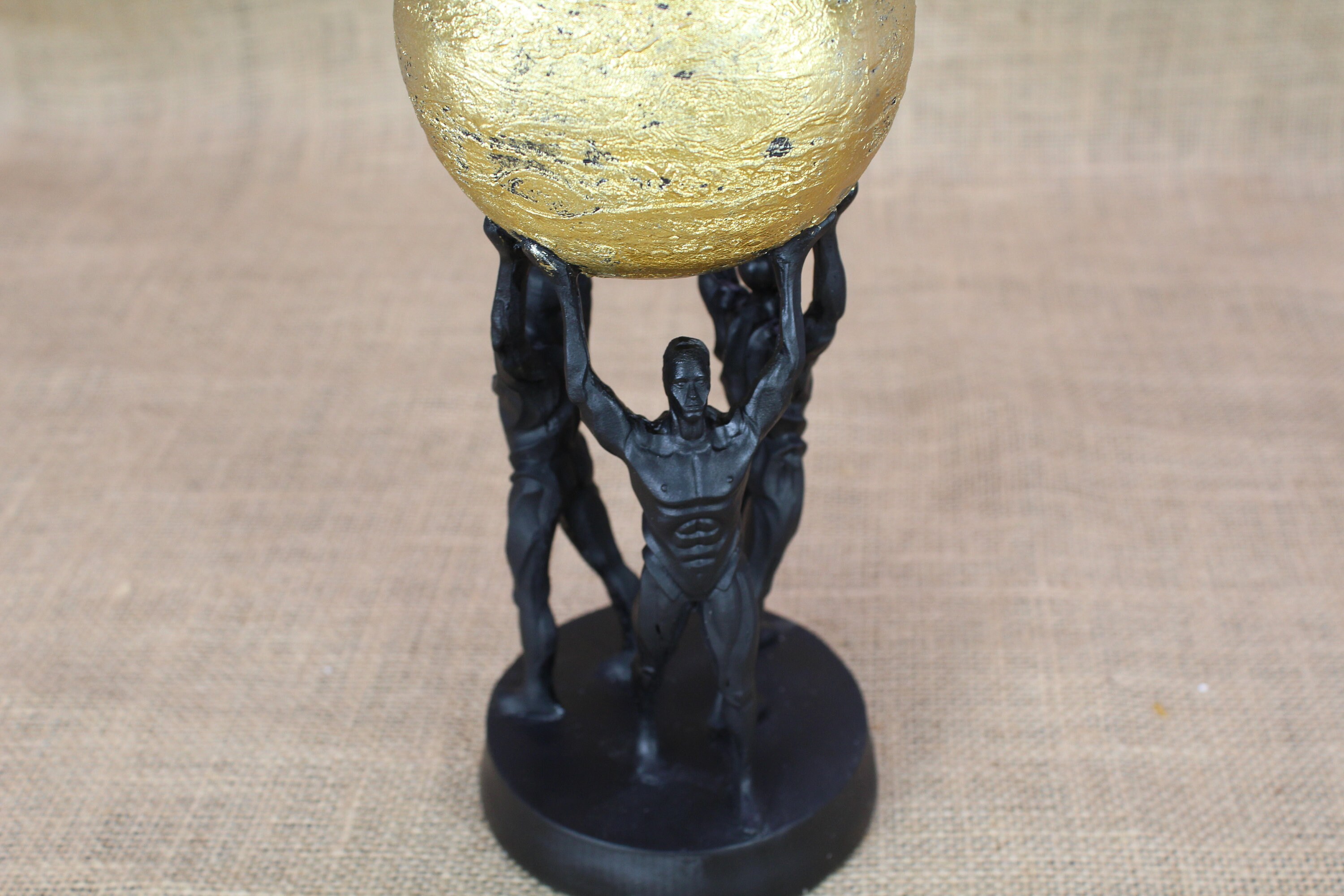 Oshun Statue 3 Pack African Art Sculptures- Vintage African Statues For Home  Decor- Women's Tribal African American Figurines- Bookshelf, Office Decor-  Deal For Birthday, Christmas, Thanksgiving, Mom Gifts-Gold Anubis Statue, image size:3000x2000