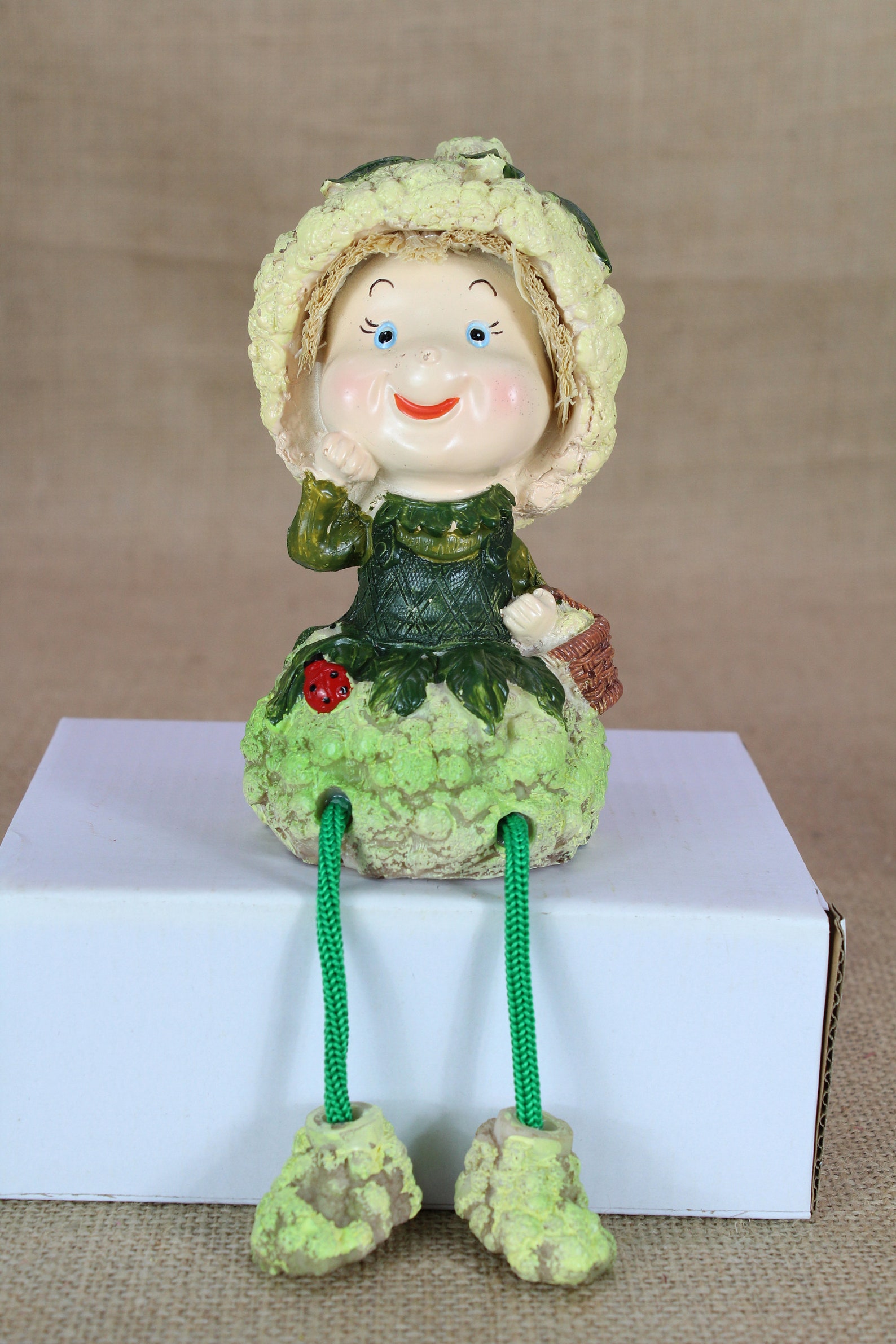 Shelf Sitter Figurine Vegetables Cauliflower Home Decoration Etsy