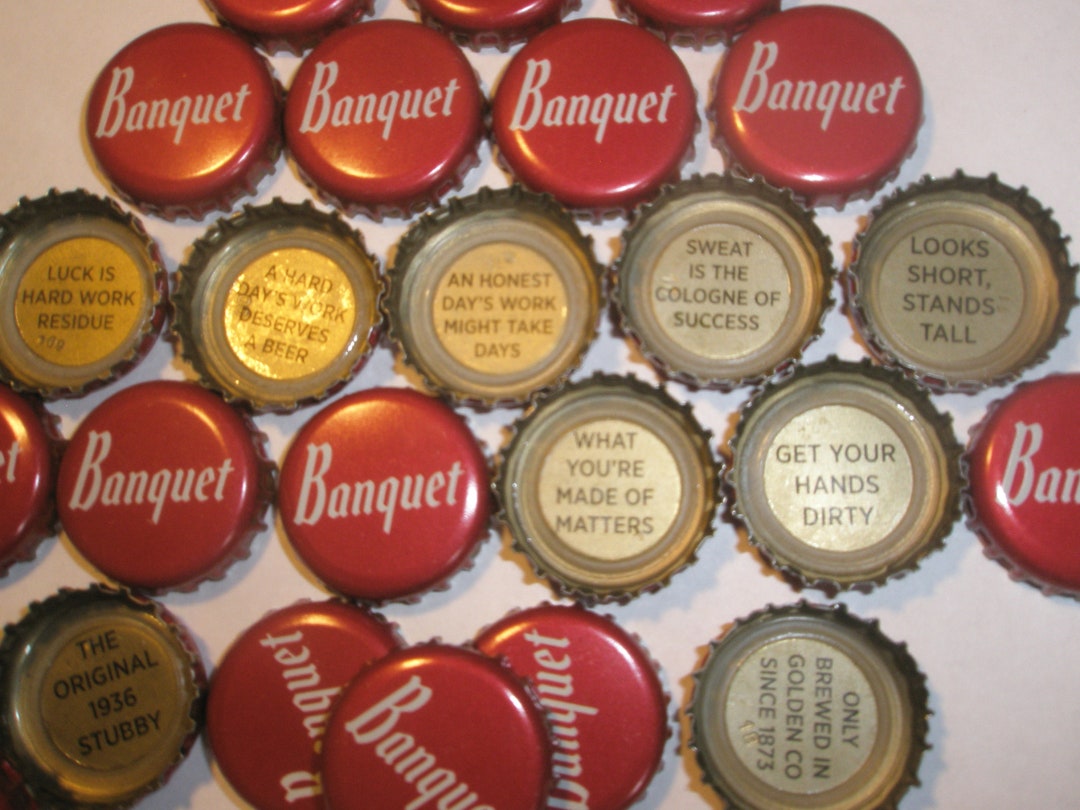 Coors Banquet Beer Bottle Caps 50 NO DENTS Etsy