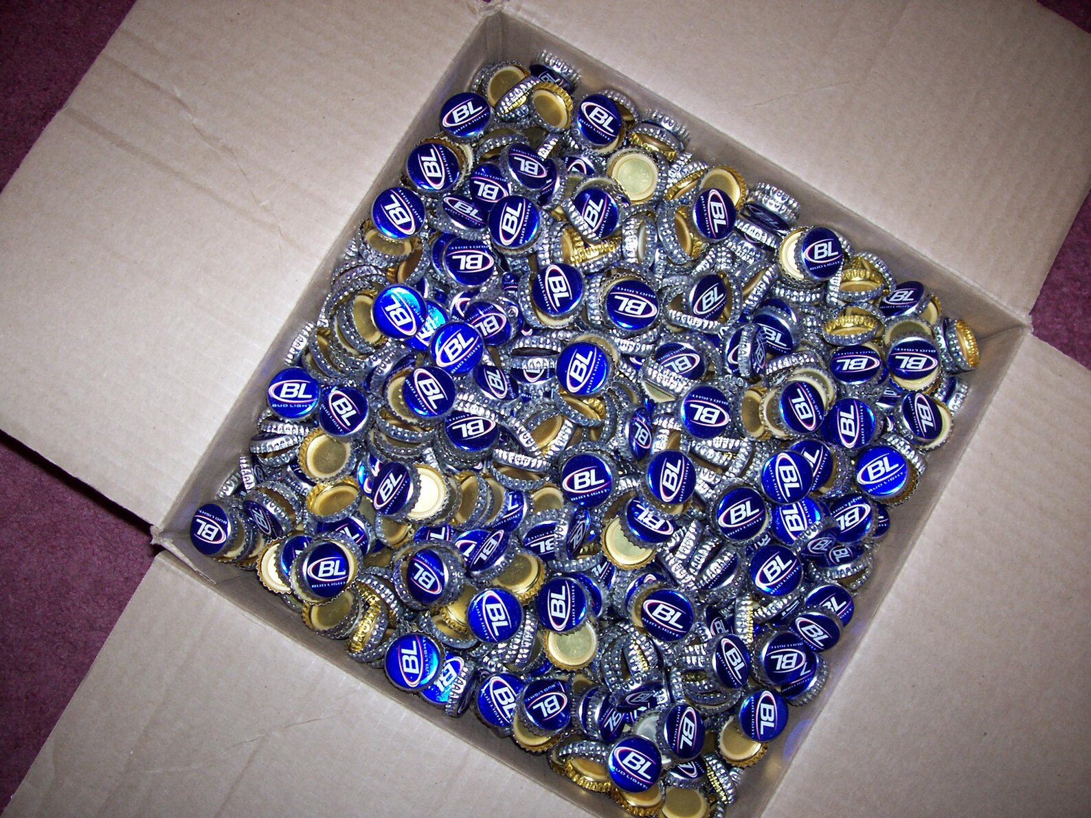 500 Bulk Dented and Bent Beer Bottle Caps for Art and Craft Etsy