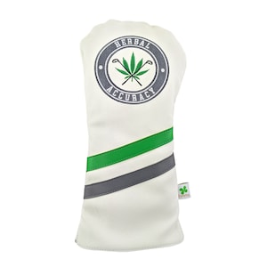 Herbal Accuracy Driver Head Cover – Tour Quality, Synthetic Leather Golf Club Cover