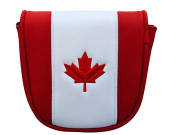 Canadese vlag - centreeras mallet putterkopdeksel DF3