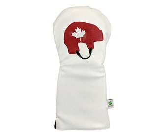 Canada Hockey Helmet Golf Driver Head Cover – Tour Quality