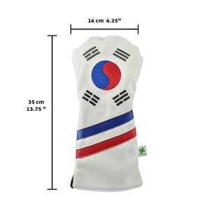 Limited Edition KOREA Driver Head Cover Tour Quality Golf Club Cover Style and Customize Your Golf Bag image 3