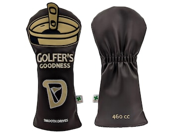 Beer Can "Golfer's Goodness" Golf Driver Head Cover – Golf Gift