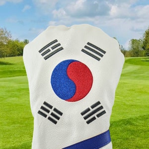 Limited Edition KOREA Driver Head Cover Tour Quality Golf Club Cover Style and Customize Your Golf Bag image 4