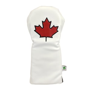 Limited Edition MAPLE LEAF - CANADA Drive Head Cover - Golf Club Cover in Tour Qualität - Stylen und passen Sie Ihre Golftasche an