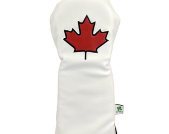 Maple Leaf Golf Driver Head Cover – Canada, Tour Quality