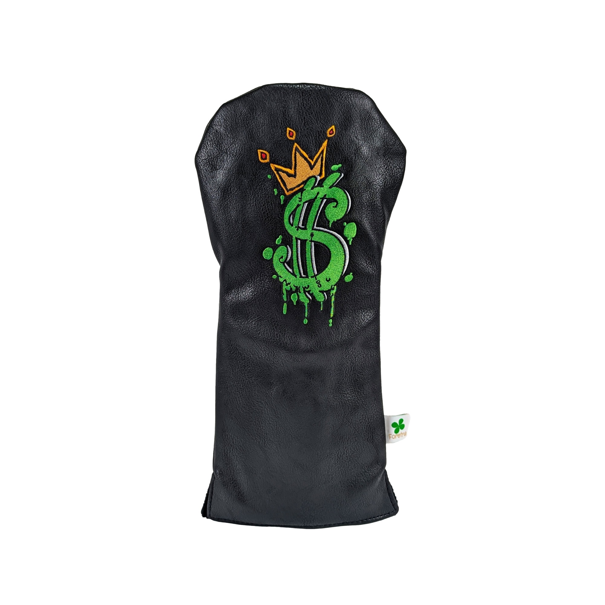 Cash is King - Driver Head Cover - Limited Edition Tour Quality Golf Club Cover - Style and Customize Your Golf Bag