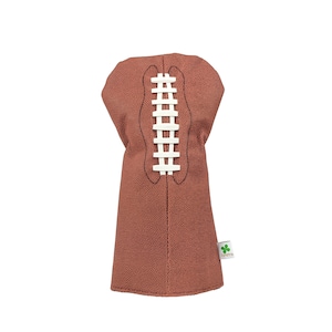 Limited Edition  &quot;Football&quot; Driver Head Cover - Tour Quality Golf Club Cover - Style and Customize Your Golf Bag