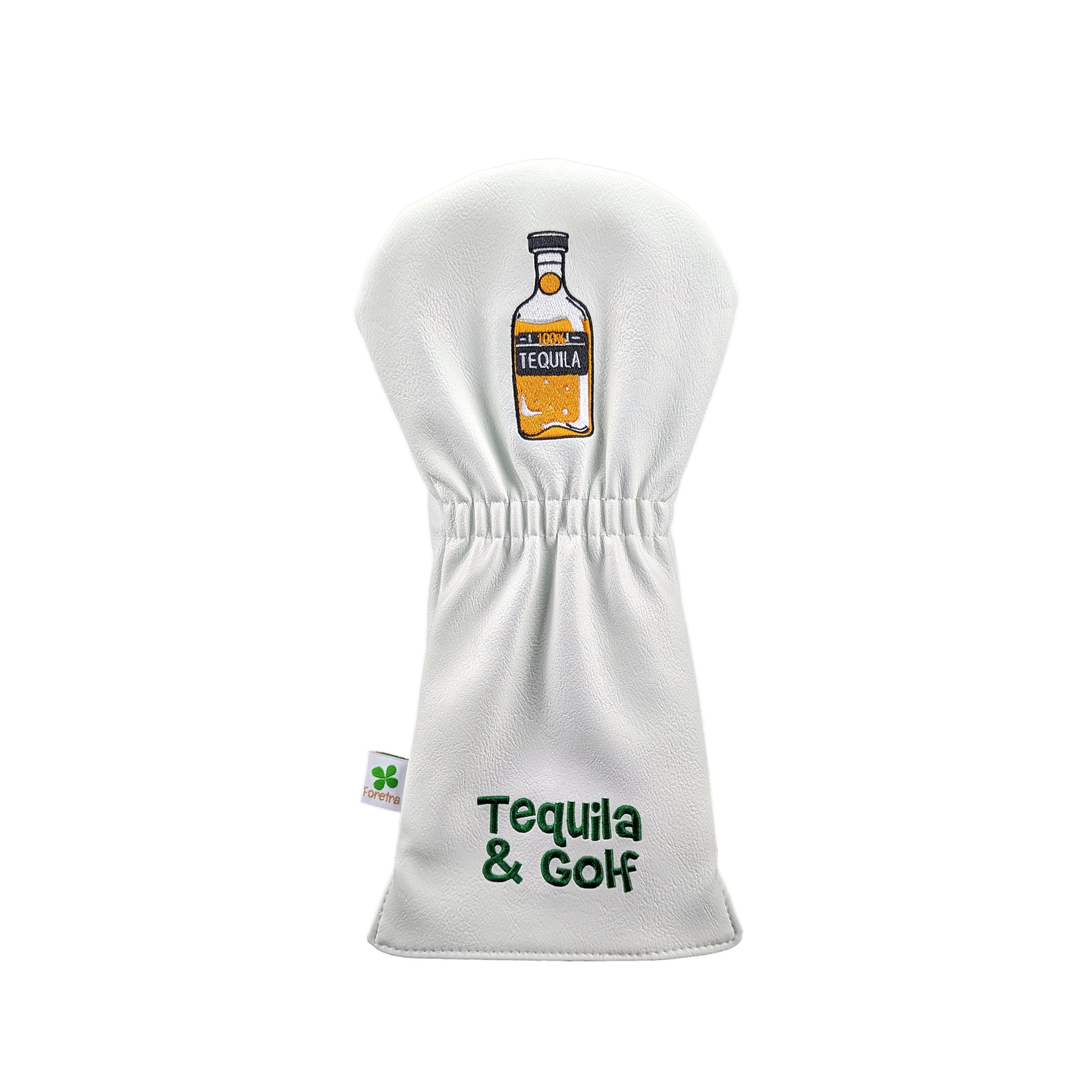 Copricapo Driver Edizione Limitata Tequila - Pelle PU Bianca Qualità Tour - Foretra
