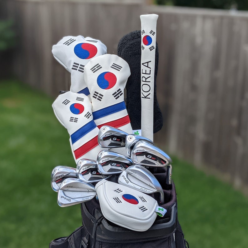 Limited Edition KOREA Driver Head Cover Tour Quality Golf Club Cover Style and Customize Your Golf Bag image 5