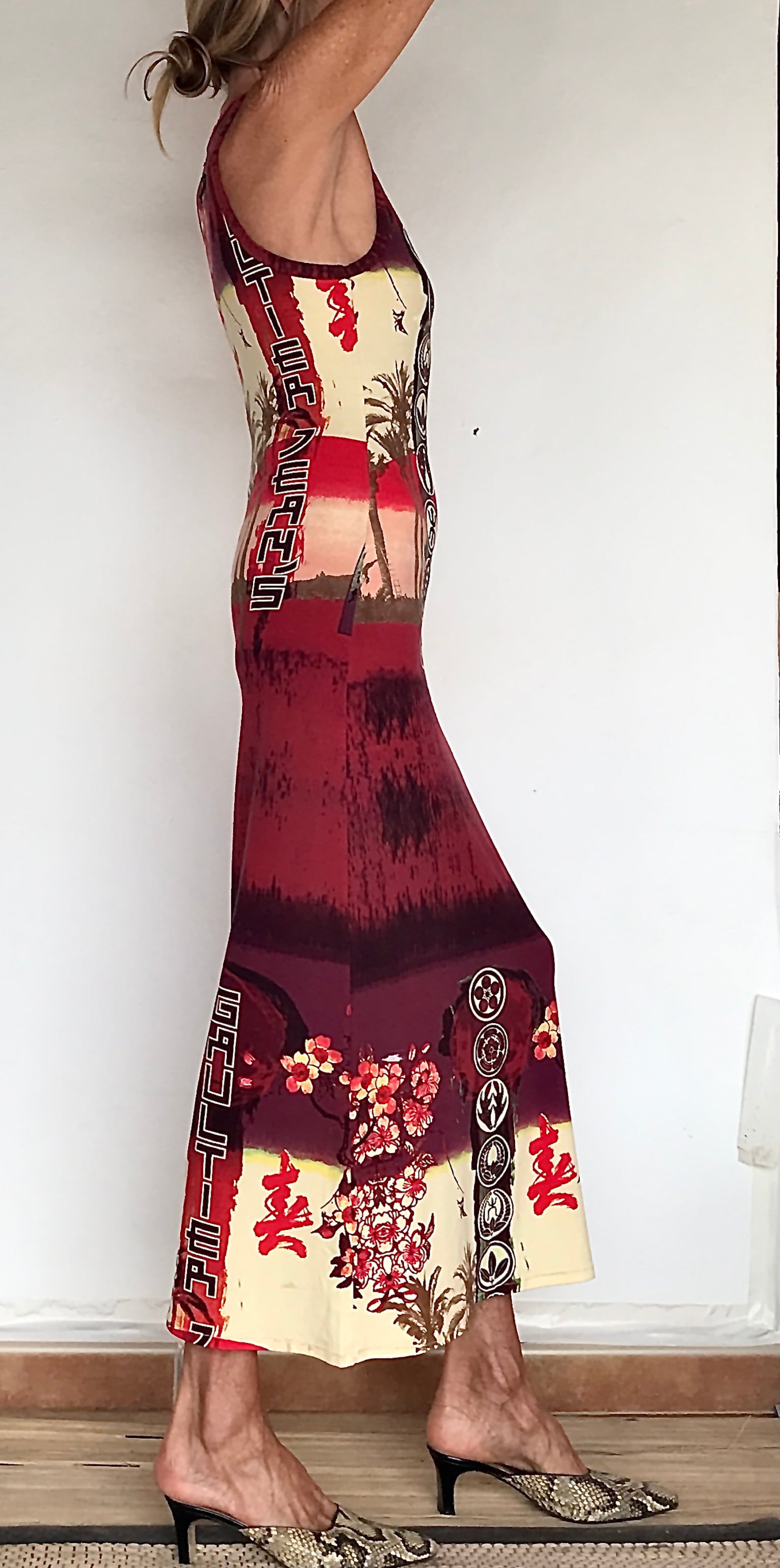 Vintage Gaultier Long Dress | Etsy