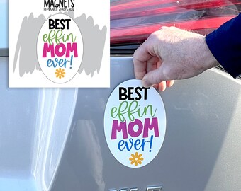 Best Mom Car Magnet, Car Decor, Bling For Your Car