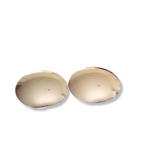 Vintage Niels Erik From Sterling Silver Clip On Earrings Denmark 925 Modernist Scandinavian Jewelry