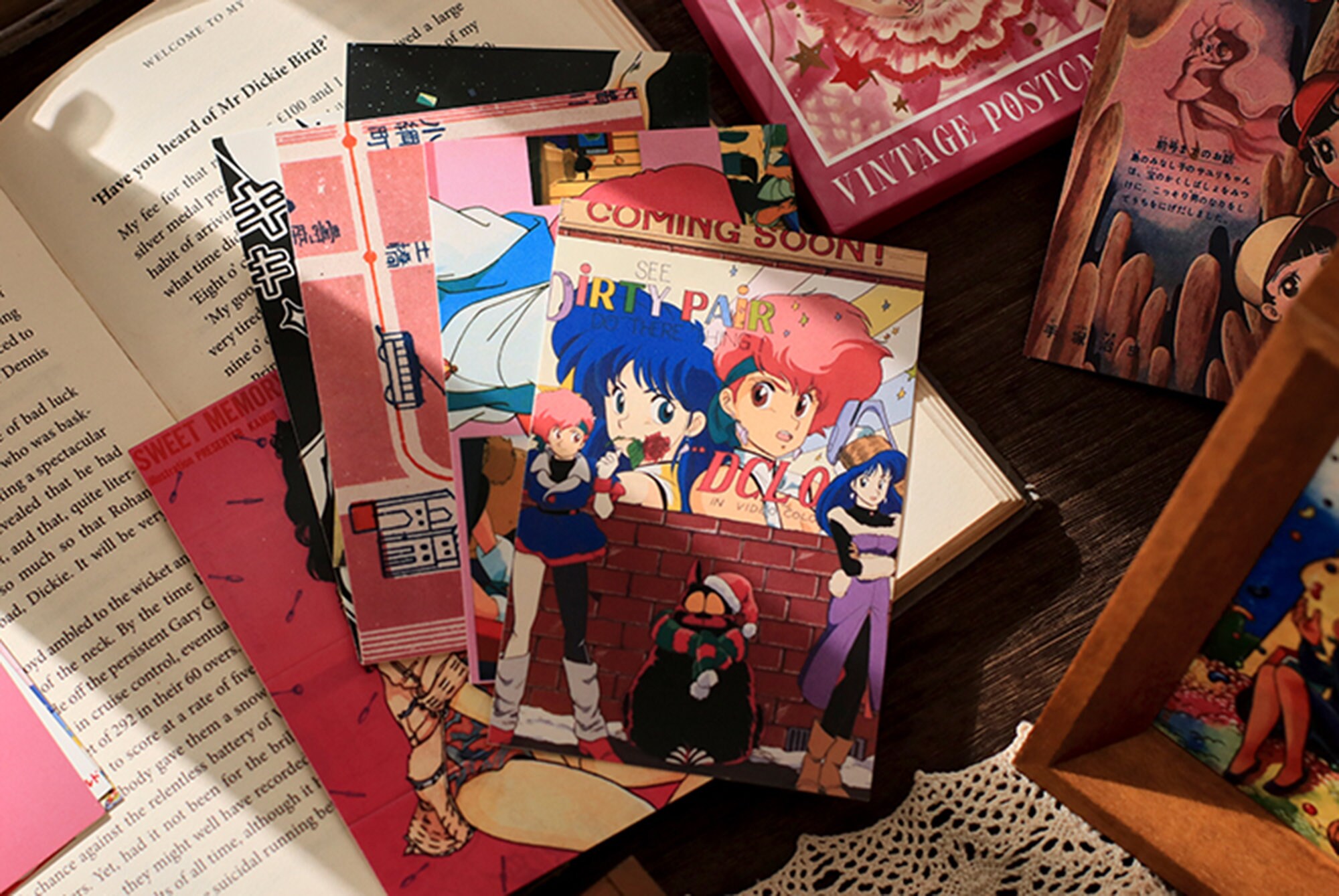 Vintage Story Postcard Collection 30pc Old Japan Postcards Set Hand ...
