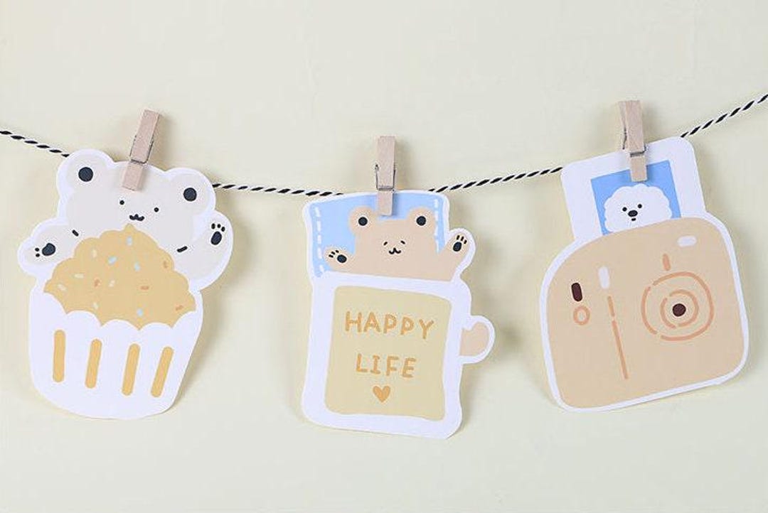 Colorful Garden Postcard Set (18pc): Hand-drawn Foodie & Shaped Cards ...