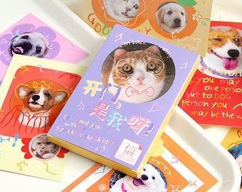 Puppy Cats Dogs Postcards Collection (30pc)