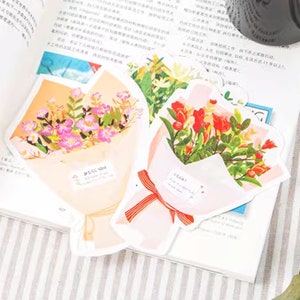 Blumenstrauß Postkarten Kollektion (30stk) | Blumen Postkarten Set | Blumen Postkarte | Blüte Postkarten | Frühling Memo Karte | Blumengruß