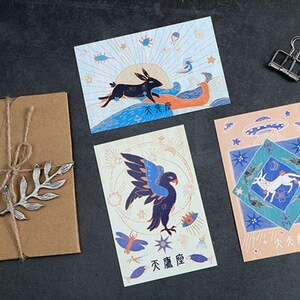Coleção de cartões postais com 12 signos do zodíaco (30 peças) | Cartão postal com signos da galáxia | Cartão de felicitações dourado de astrologia | Cartão postal de Virgem, Libra, Câncer, Gêmeos |