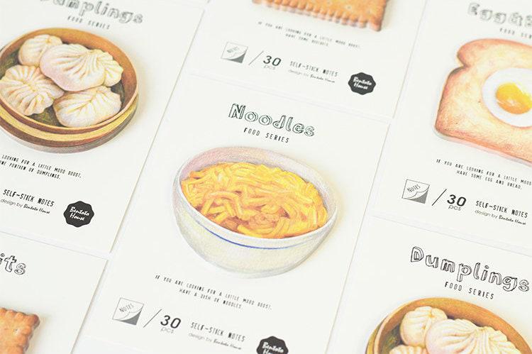 Dim Sum Sticky Notes Dim Sum Sticky Notes: Hand-drawn Dumpling Memo Pad - Etsy