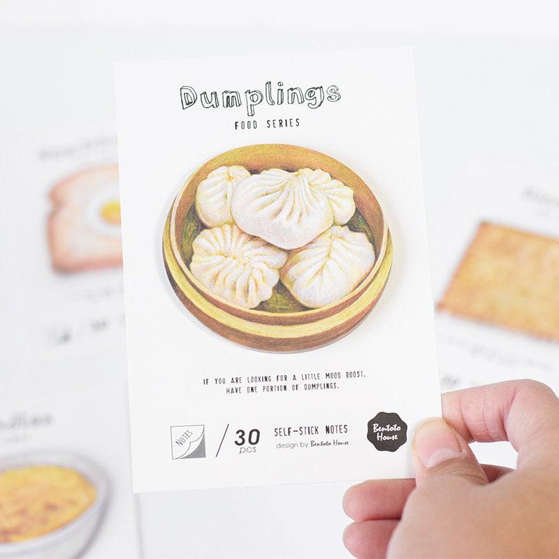 Dim Sum Sticky Notes Dim Sum Sticky Notes: Hand-drawn Dumpling Memo Pad - Etsy
